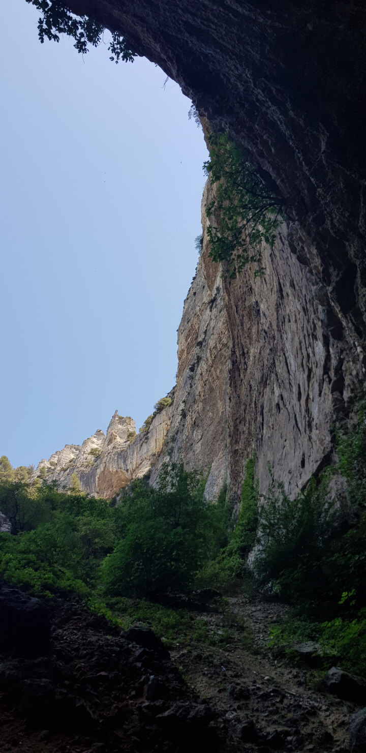 Le trou de Fontaine-de-Vaucluse